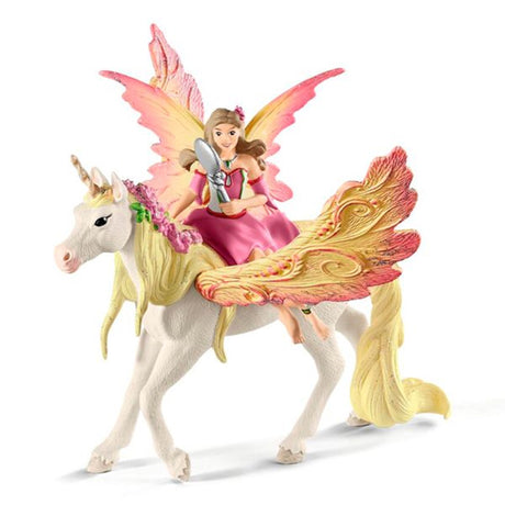 Schleich Bayala Fairy Feya with Pegasus Unicorn