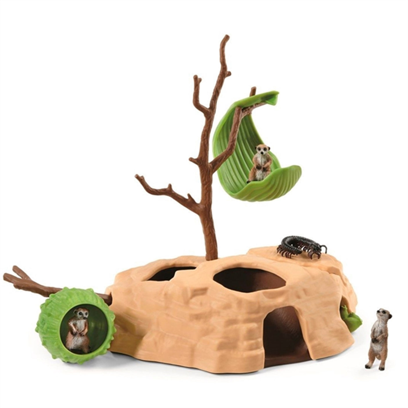 Schleich Wild Life Meerkat Hangout