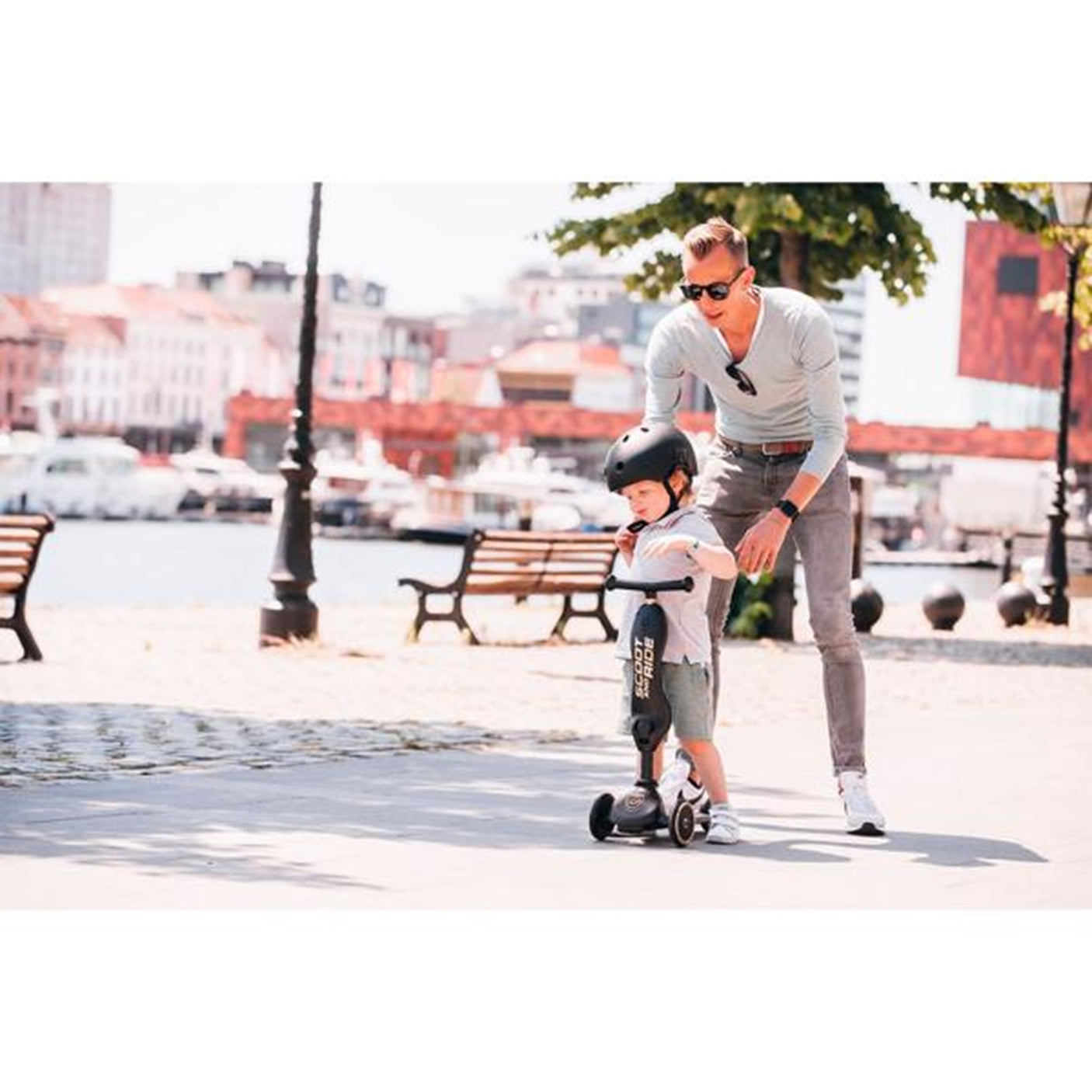 Scoot and Ride Highway Kick 1 Black/Gold