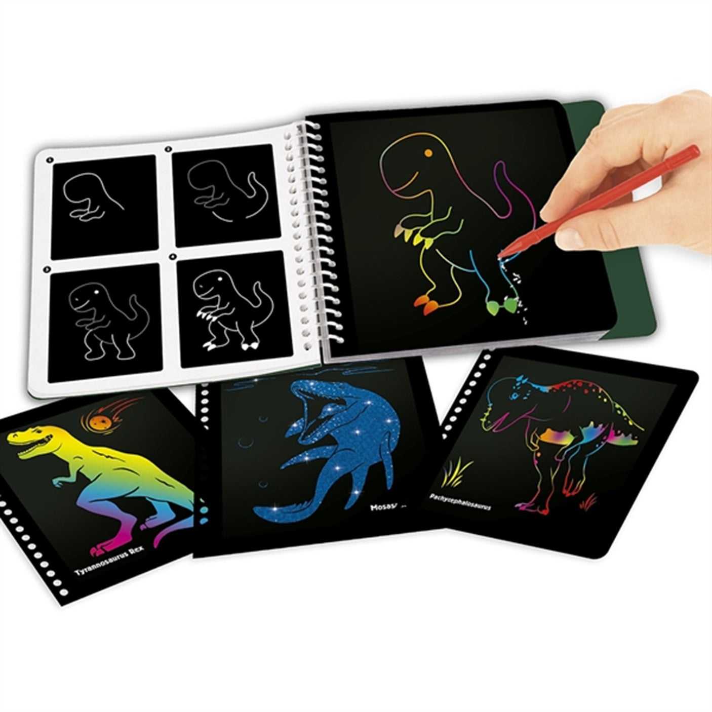 Dino World Mini Magic Scratch 2