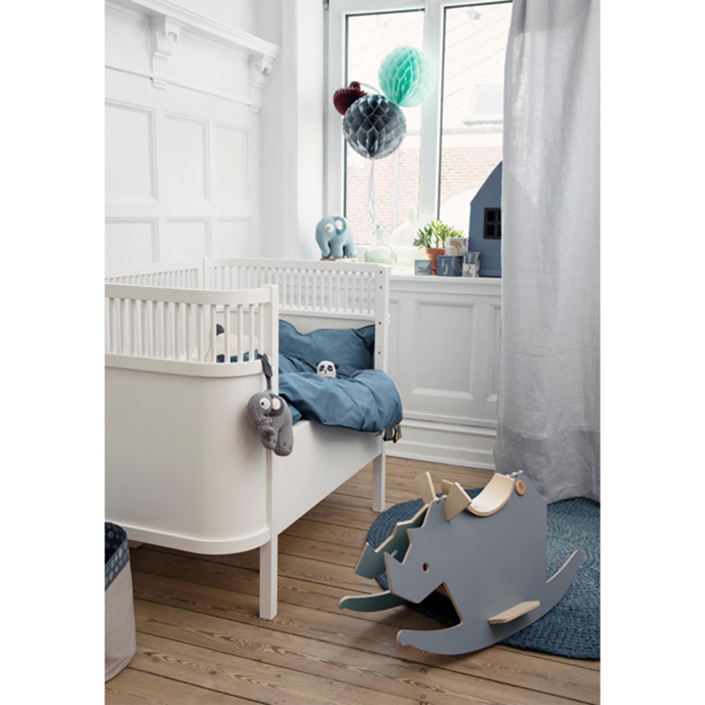 Sebra Bed Baby & Junior White