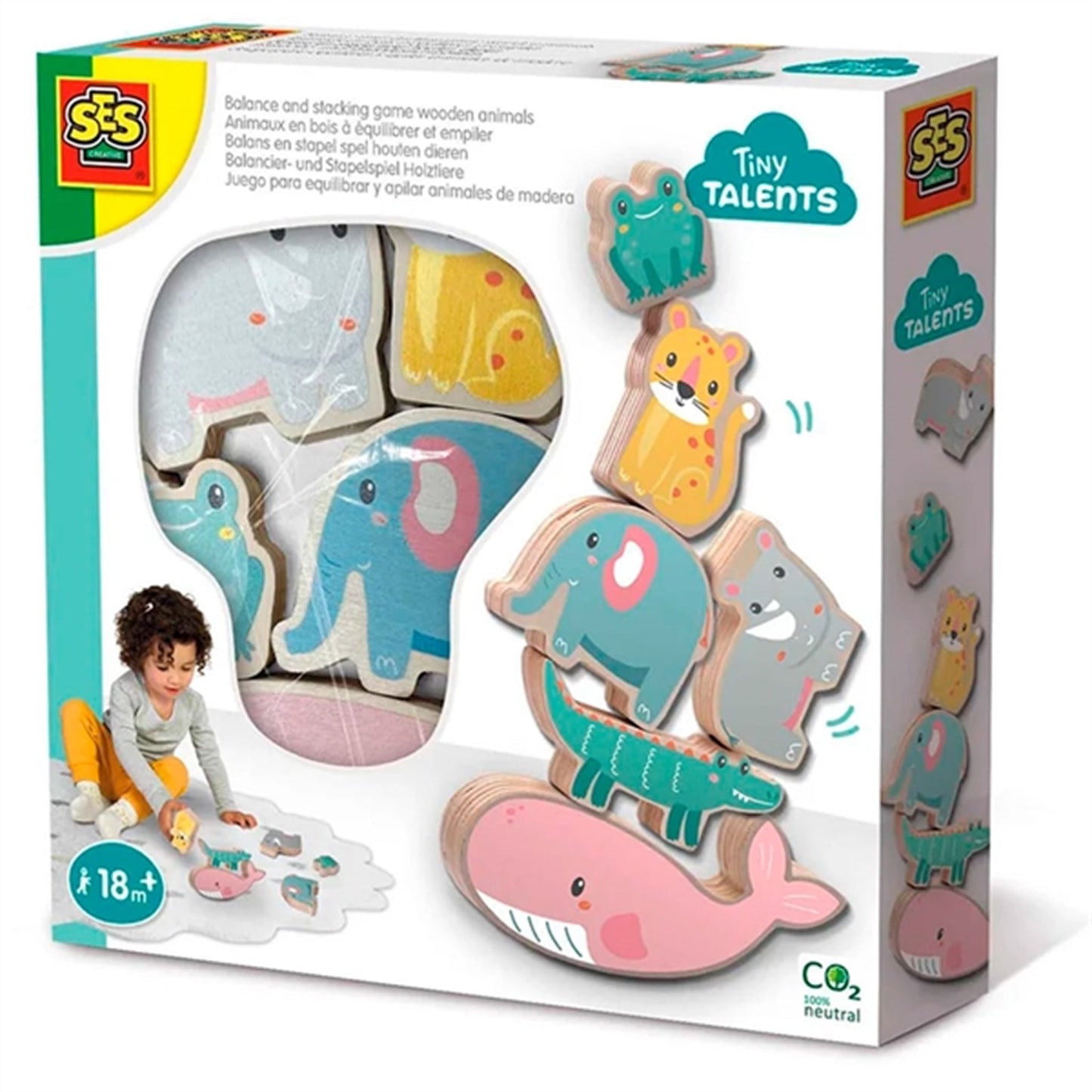 SES Creative Balance and Stacking Game