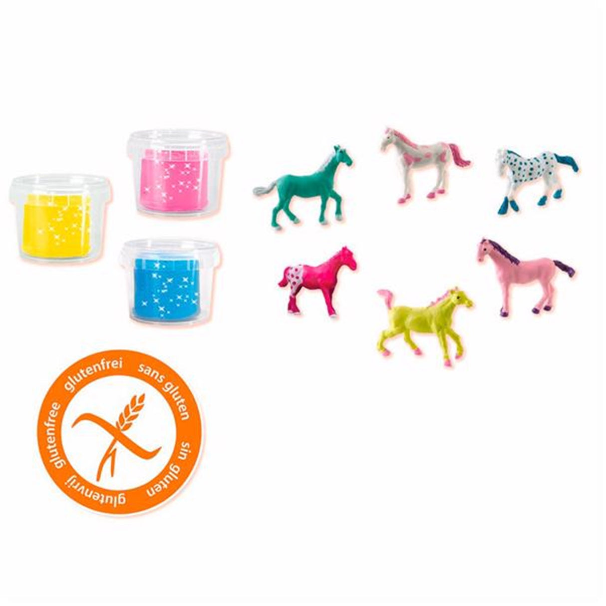 SES Creative Play Dough - Glitter Horses