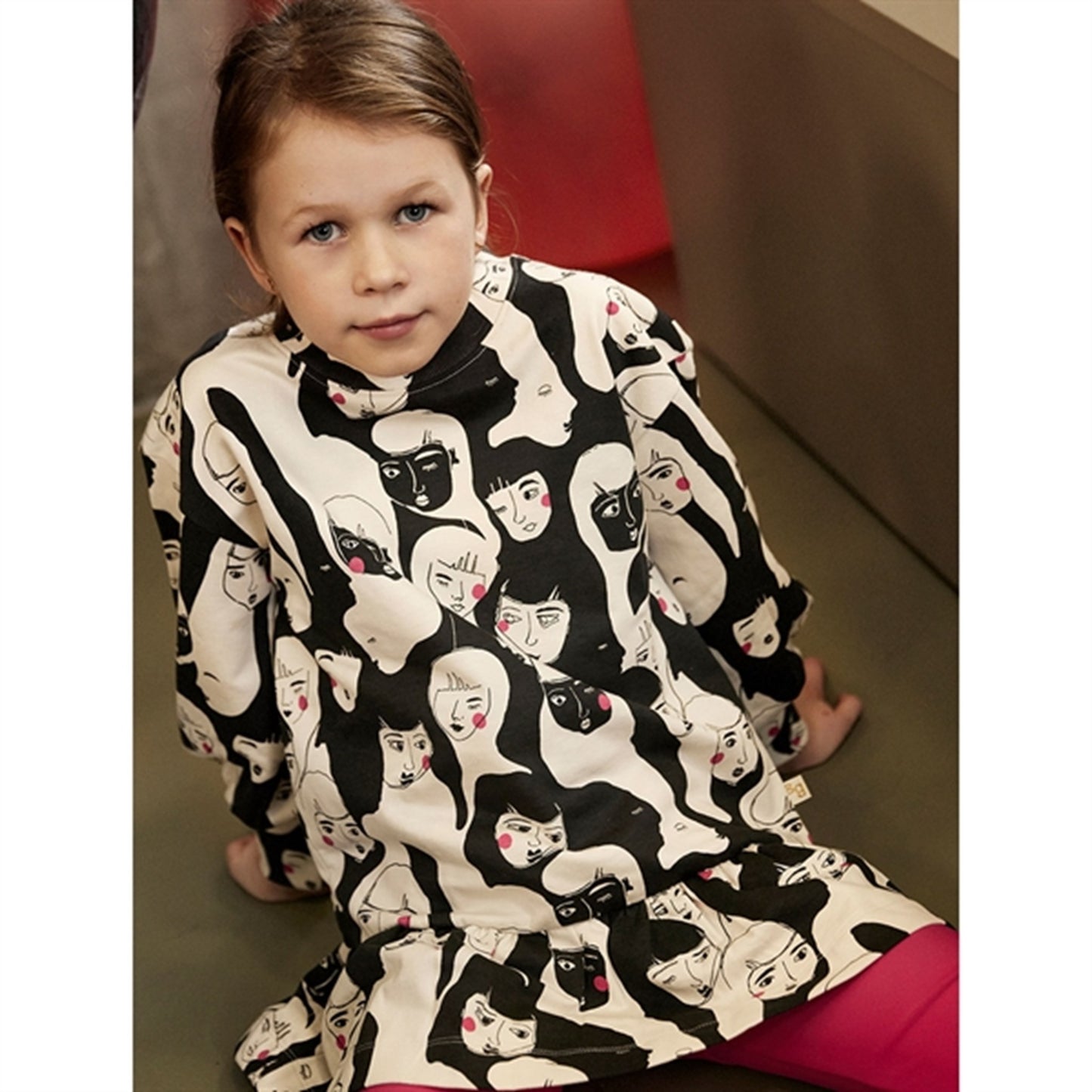 Soft Gallery Pink Peacock Shine Issa Leggings