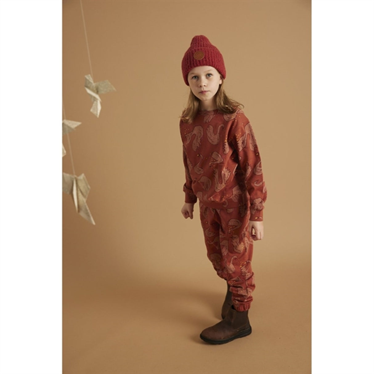 Soft Gallery Baked Clay Baptiste Swan Sweatshirt