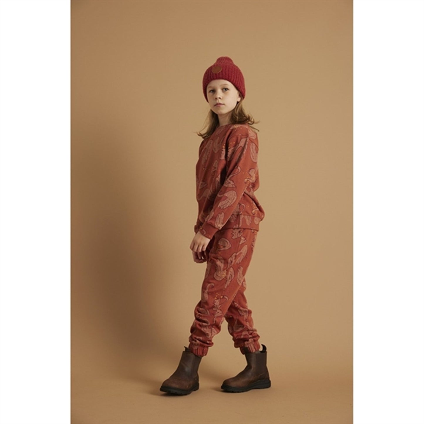 Soft Gallery Baked Clay Baptiste Swan Sweatshirt