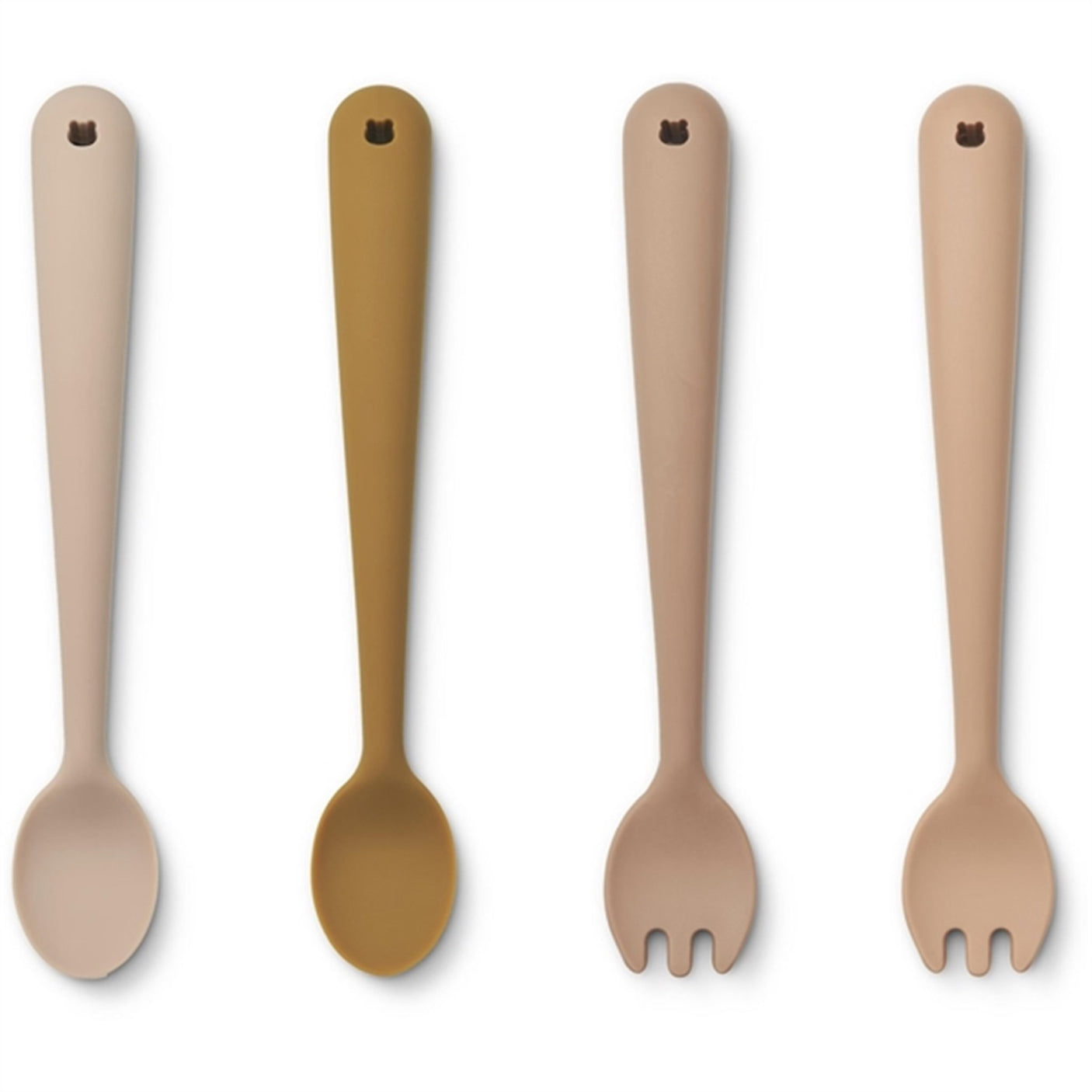 Liewood Shea Feeding Set 4-Pack Rose Multi Mix