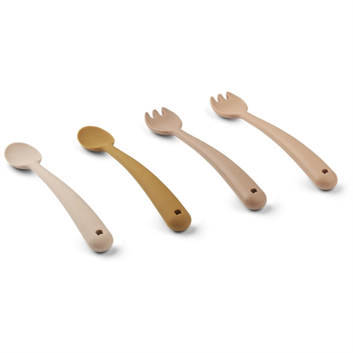 Liewood Shea Feeding Set 4-Pack Rose Multi Mix