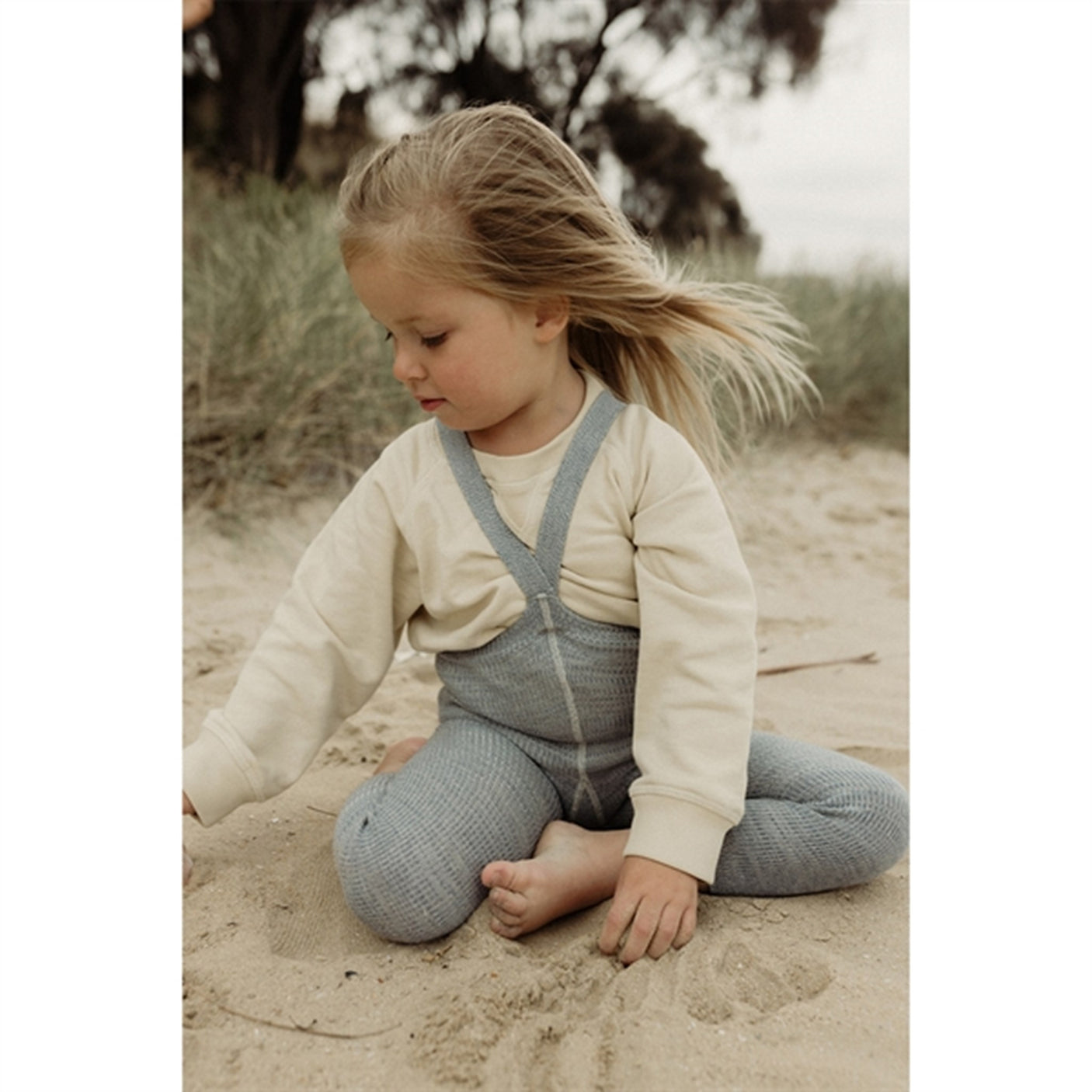 Silly Silas Footless Tights Marshmallow Sky