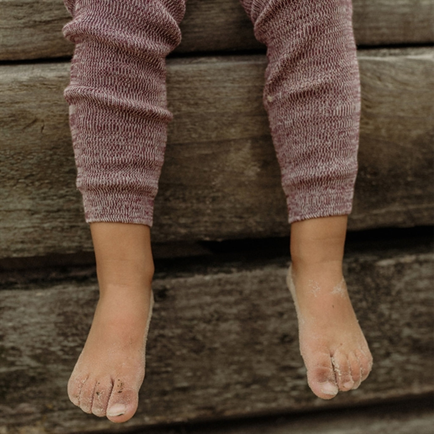 Silly Silas Footless Tights Vanilla Fig