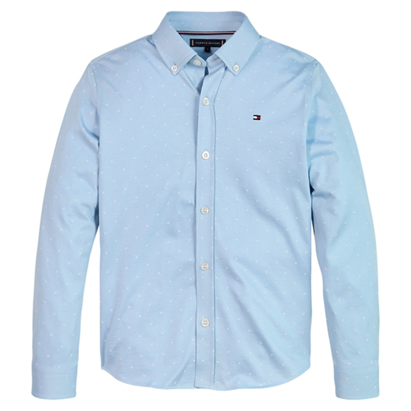 Tommy Hilfiger Str. Jersey Mini AOP Shirt Calm Blue