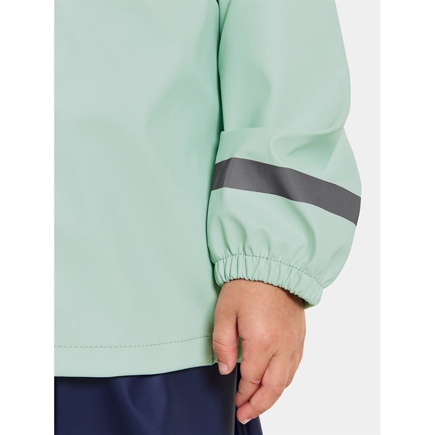 Didriksons Pale Mint Slaskeman Kids Rainwear