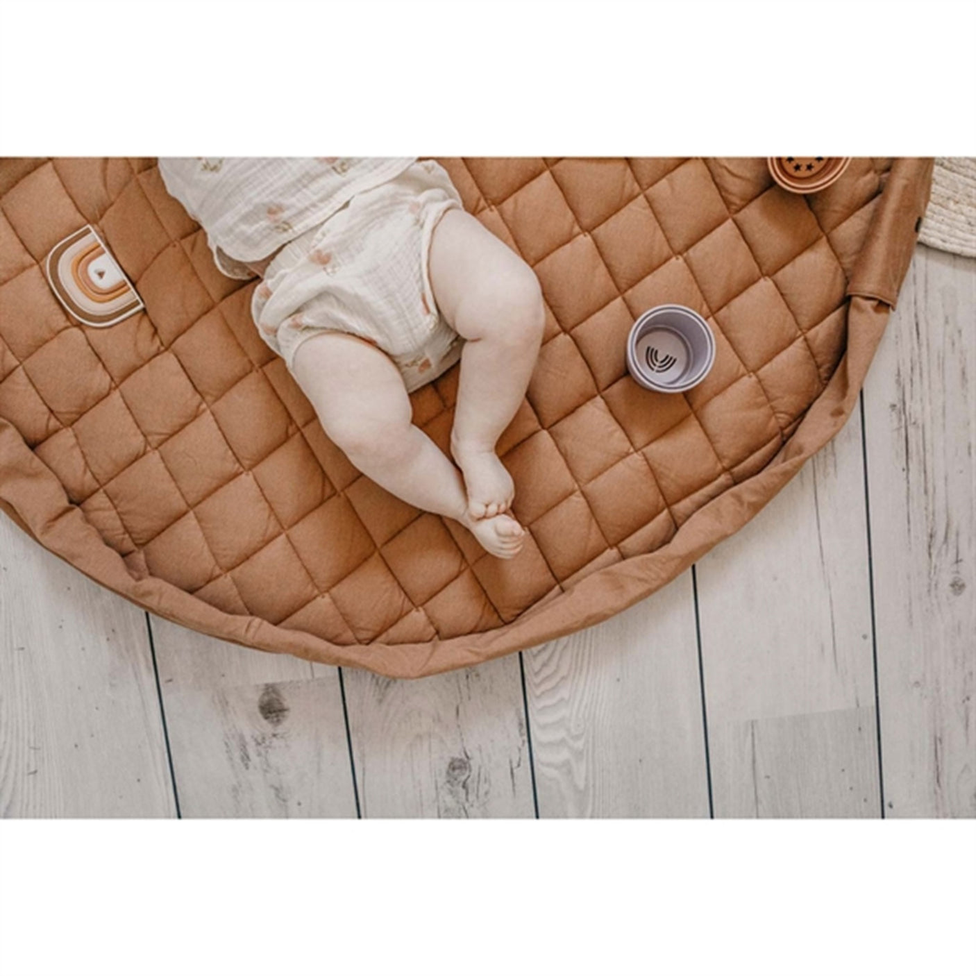 Play&Go 2-in-1 Play Mat Soft Organic Tawny Brown