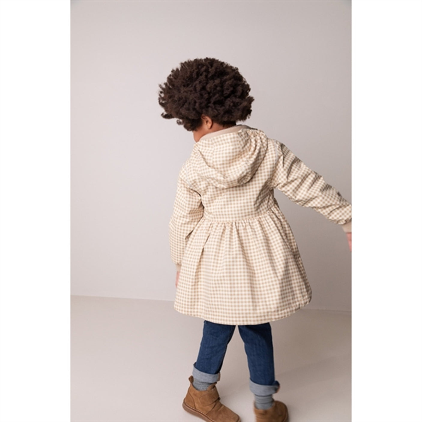 MarMar Oda Jacket Gingham Check Technical Summer Outerwear