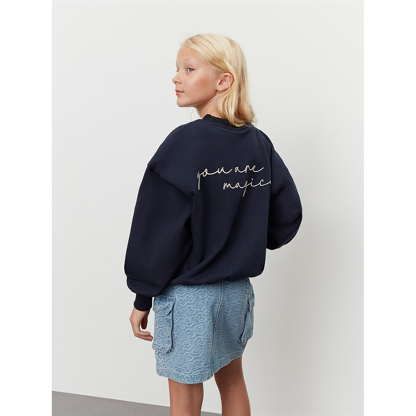 Sofie Schnoor Dark Blue Sweatshirt
