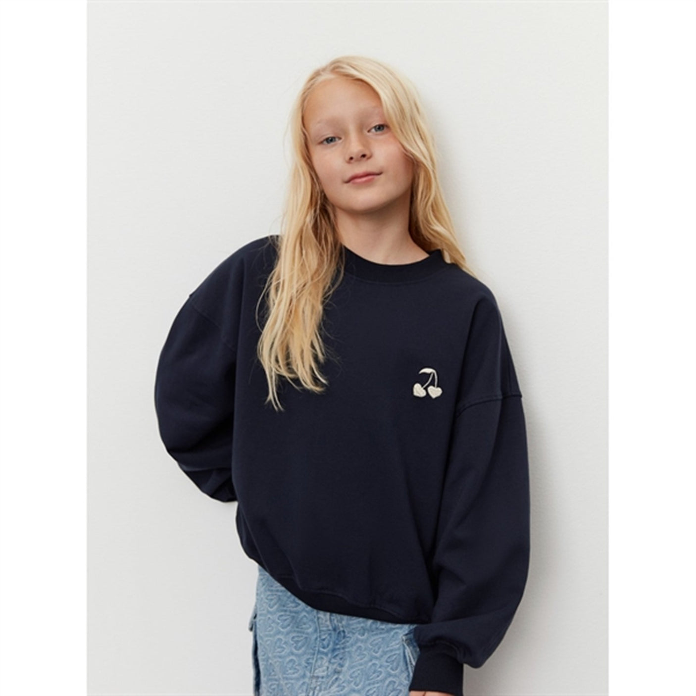 Sofie Schnoor Dark Blue Sweatshirt