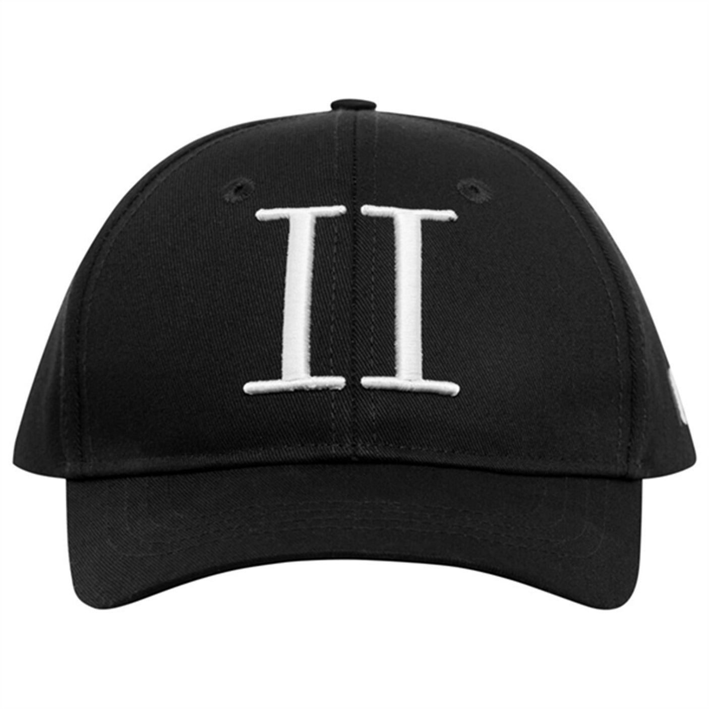 Les Deux Kids Black/White Encore Organic Baseball Cap