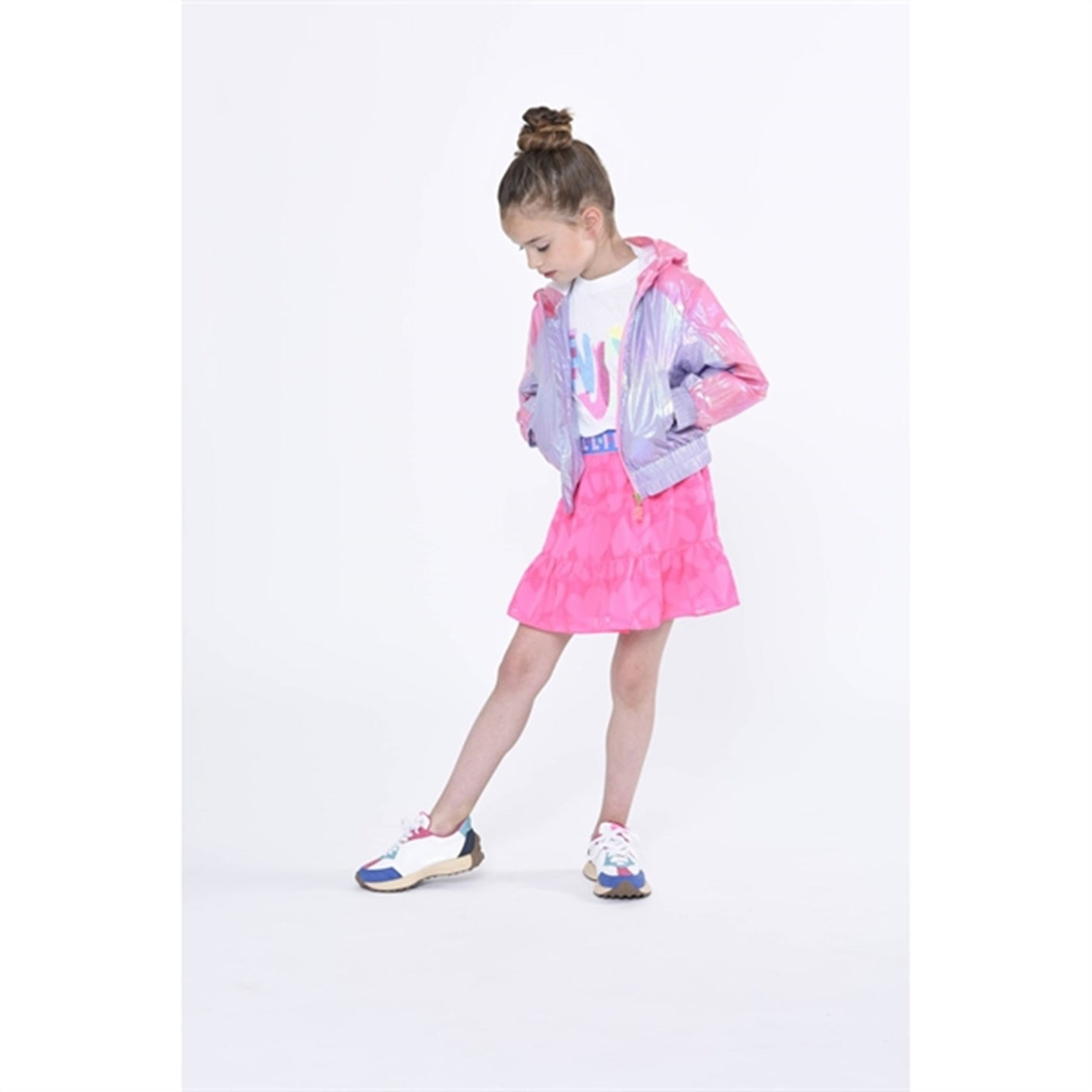 Billieblush Hooded Windbreaker Pale Blue