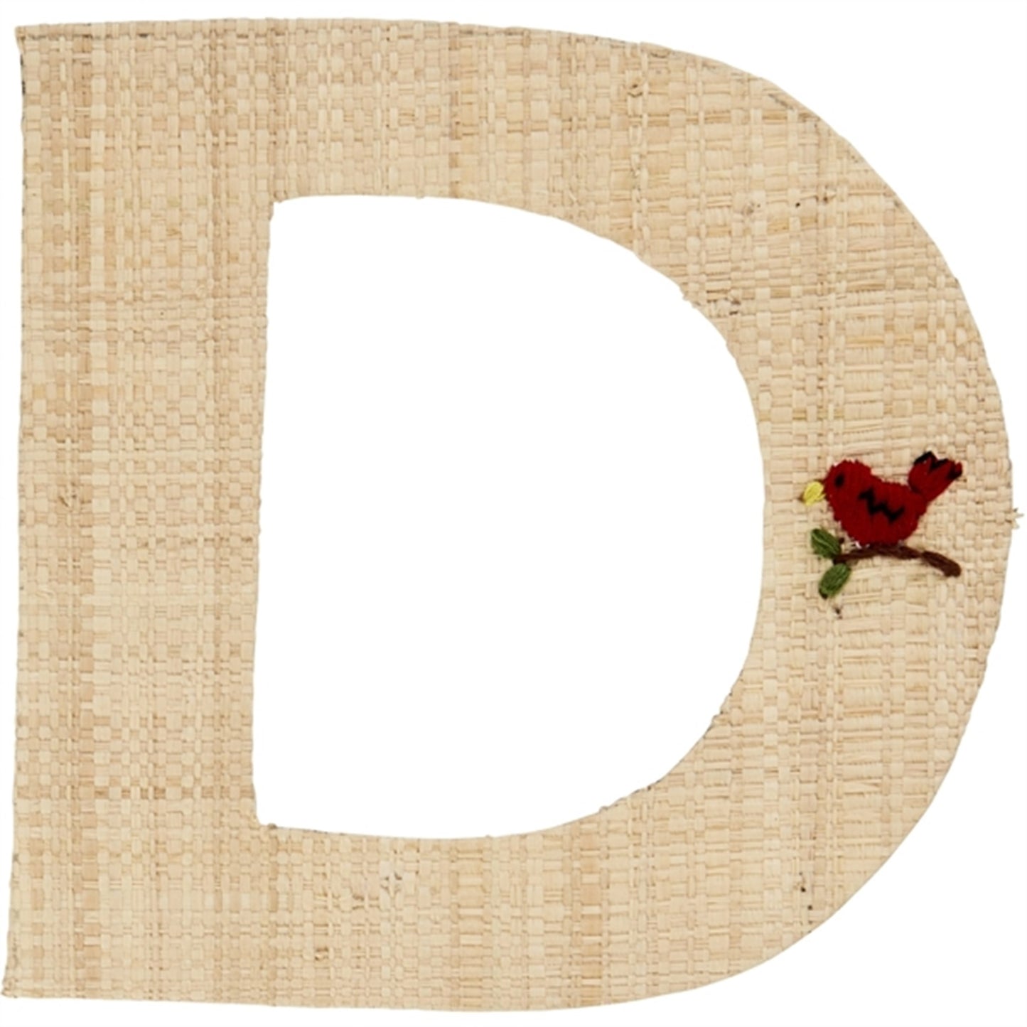 RICE Nature Raffie Sticker Letter Flowers & Animals