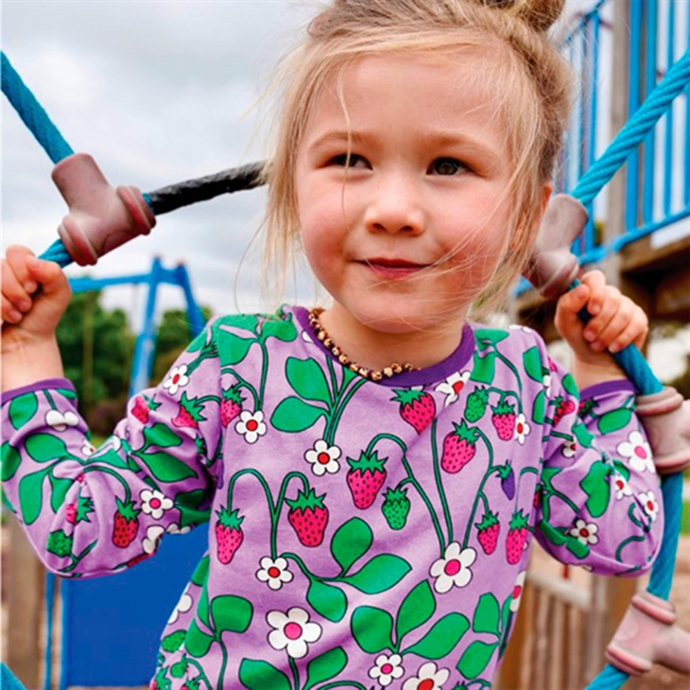 Småfolk Viola Strawberry Shirt