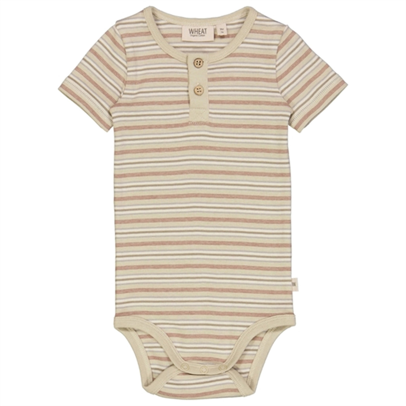 Wheat Dusty Stripe Placket Body