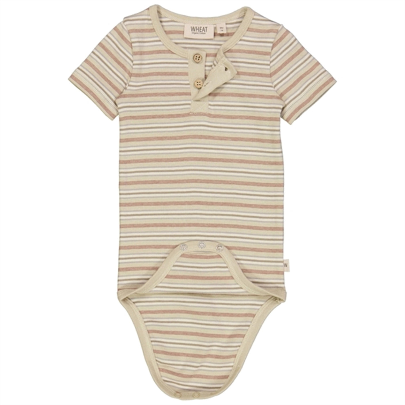 Wheat Dusty Stripe Placket Body