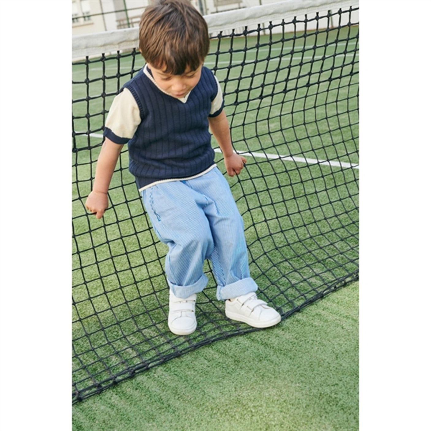 Copenhagen Colors Sharp Blue Stripe Pants