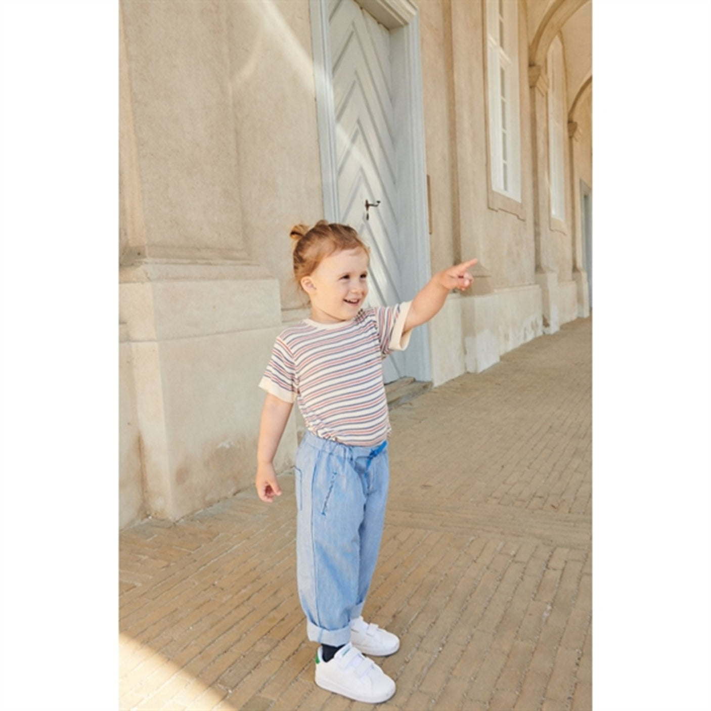 Copenhagen Colors Sharp Blue Stripe Pants