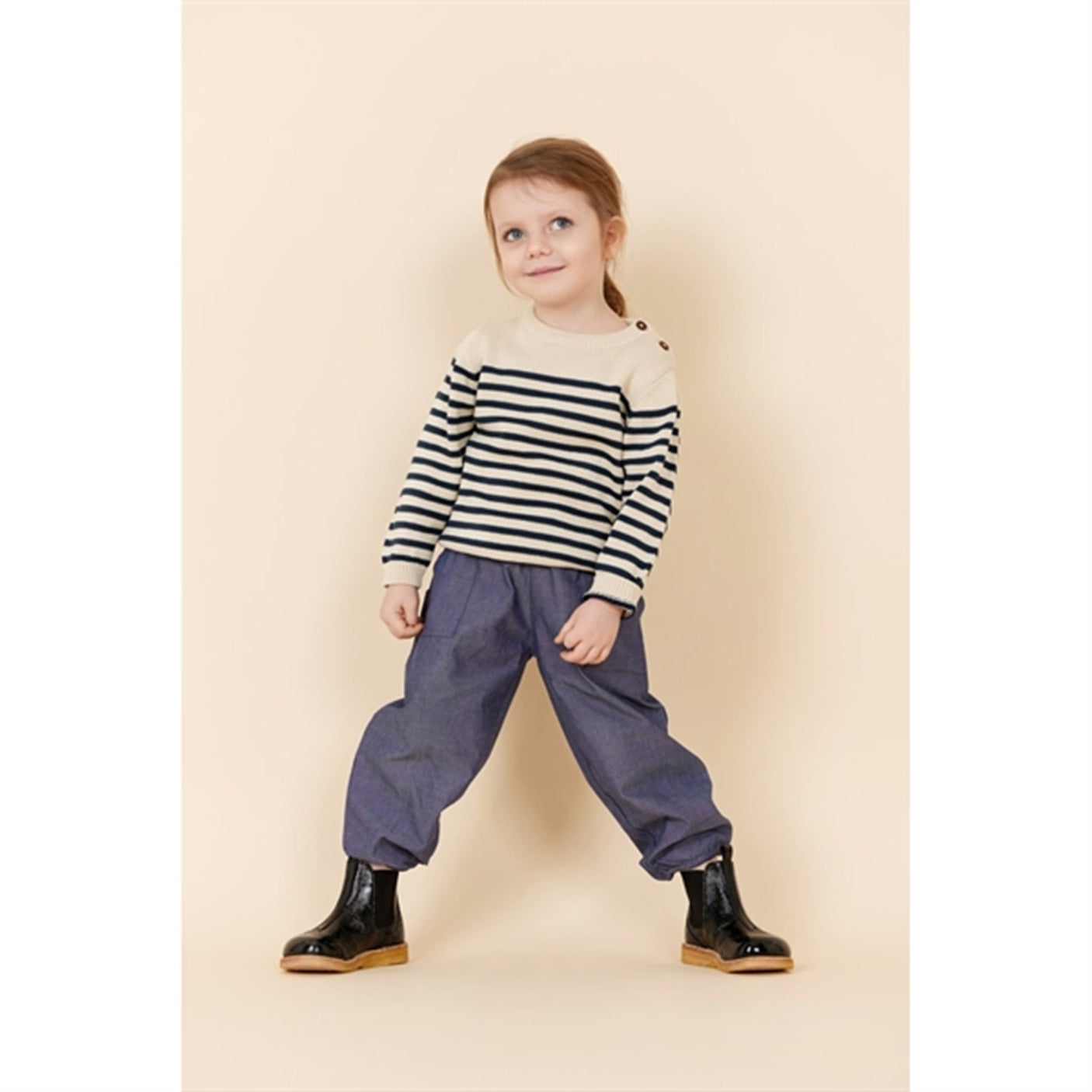 Copenhagen Colors Dk Denim Blue Super Light Denim Pants