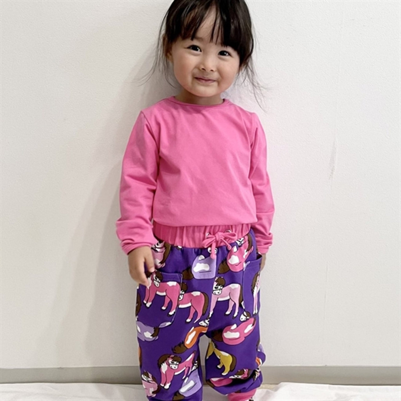 Småfolk Purple Heart Horse Sweatpants