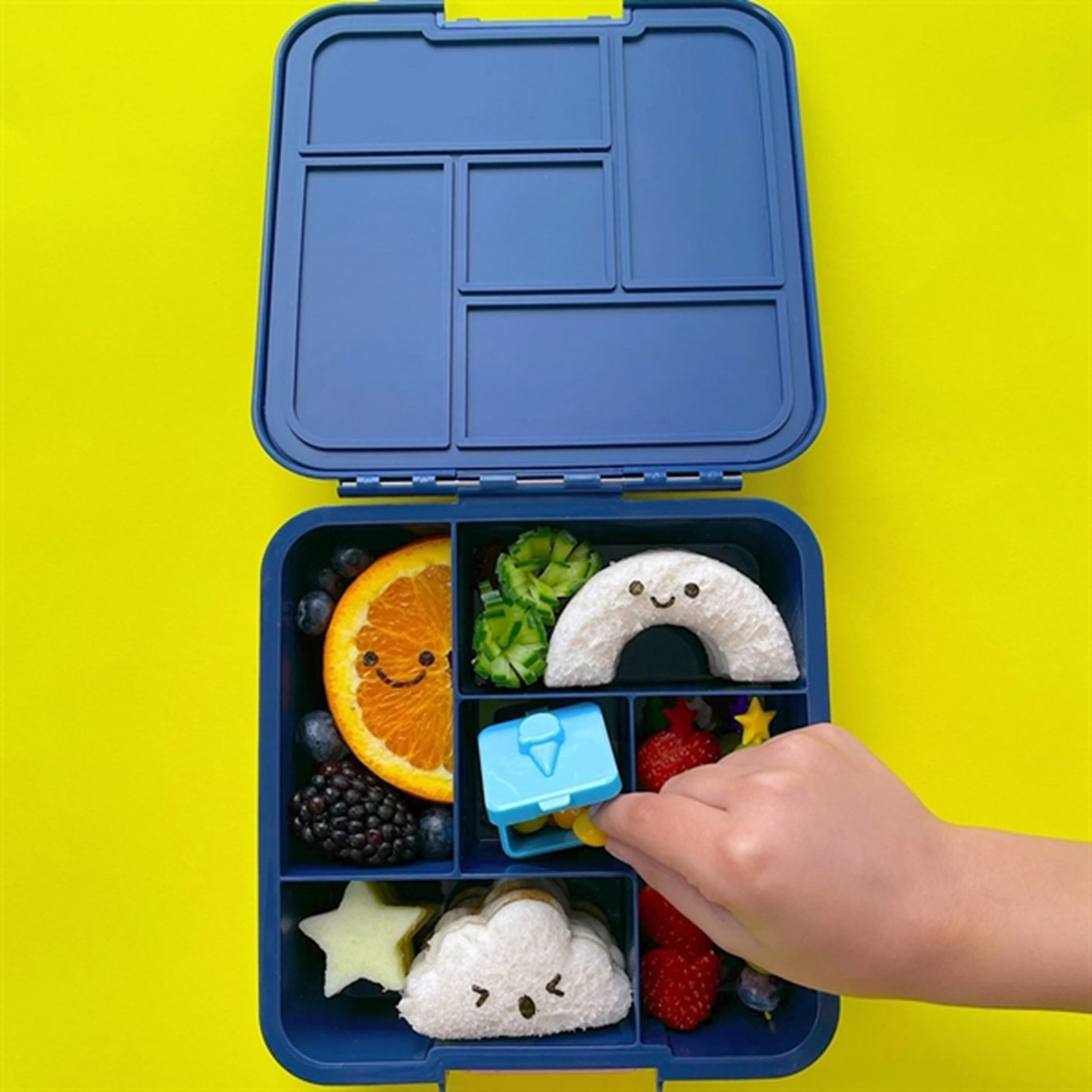 Little Lunch Box Co Bento Surprise Box Light Blue Sweets