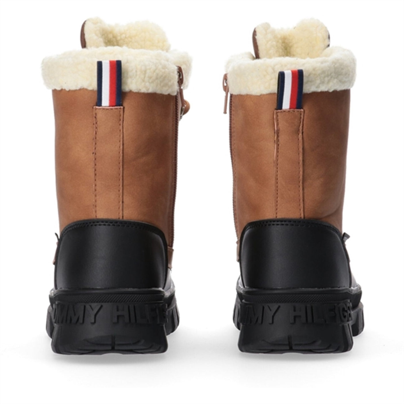 Tommy Hilfiger Lace-Up Bootie Cognac