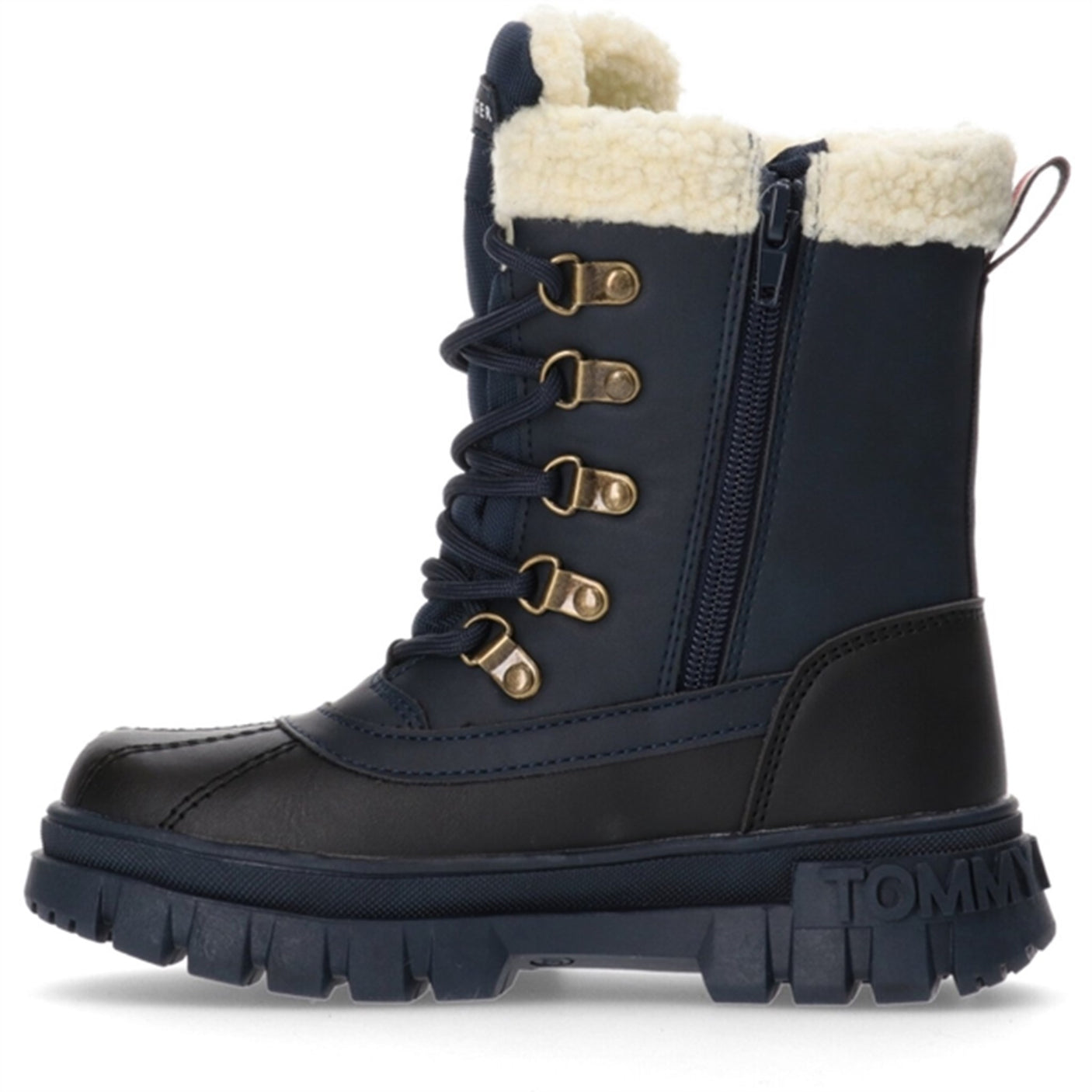 Tommy Hilfiger Lace-Up Bootie Blue