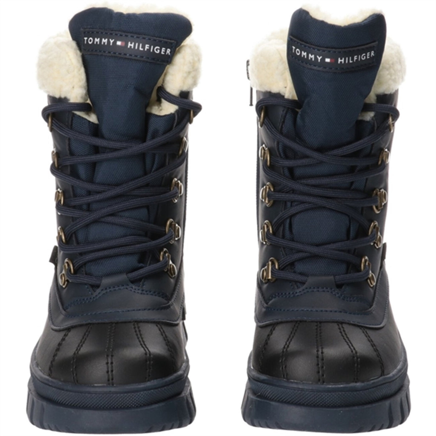 Tommy Hilfiger Lace-Up Bootie Blue