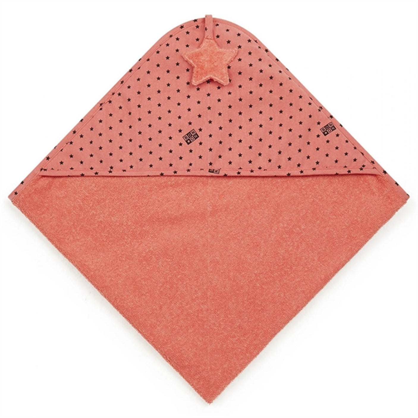 BONTON Bonne Mine Etoiles Bath Towel w/Hood