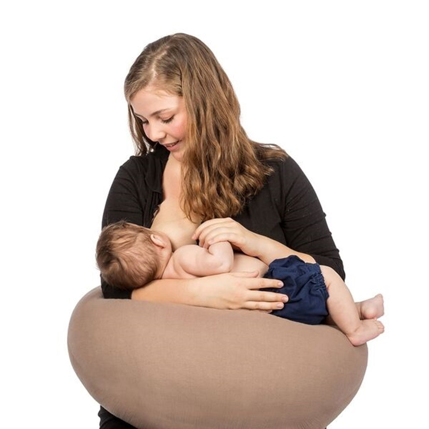 That's Mine Nursing Pillow Brown