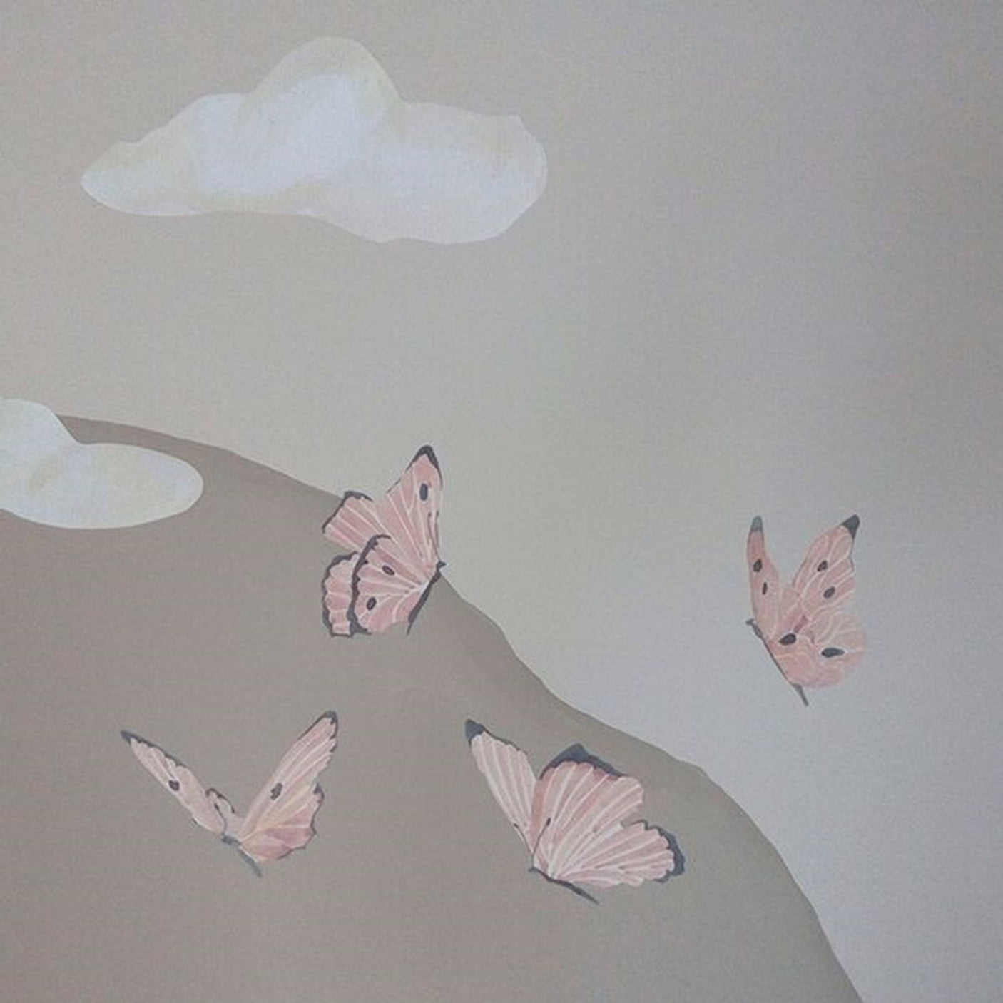 That's Mine Wall Stories Butterflies Rose