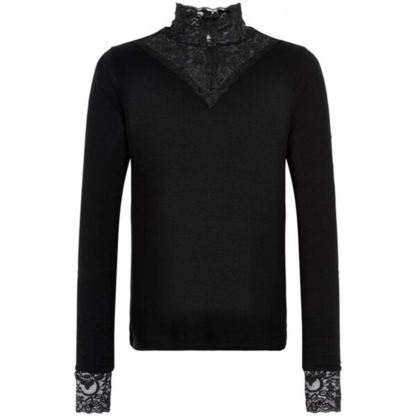 The New Olace Blouse Black