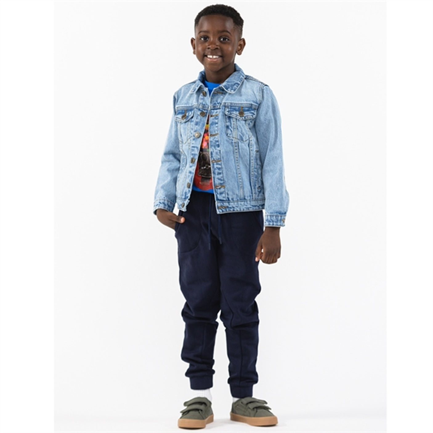 THE NEW Blue Denim Flow Denim Jacket