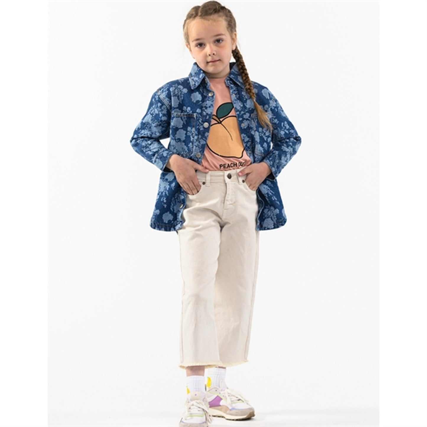 THE NEW Blue Denim Florana Denim Shirt