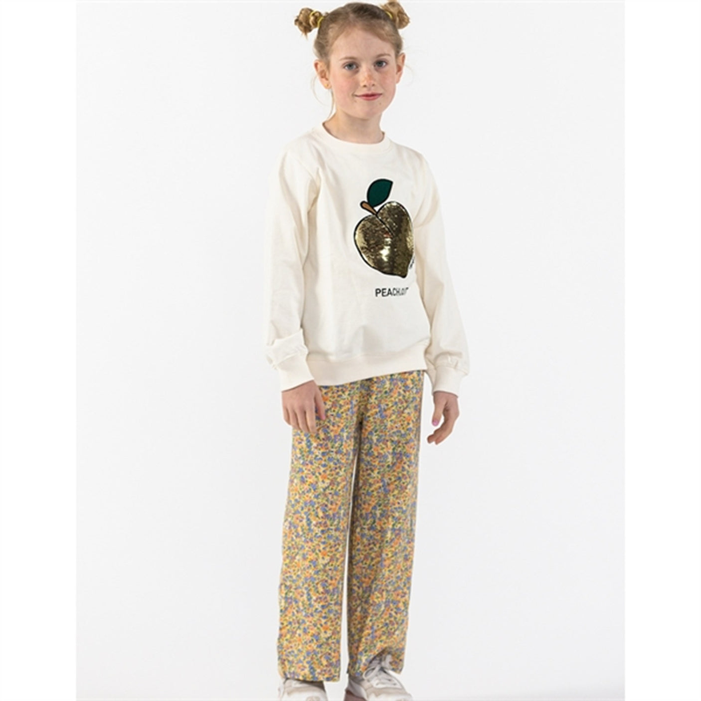 THE NEW Flower AOP Fry Wide Pants