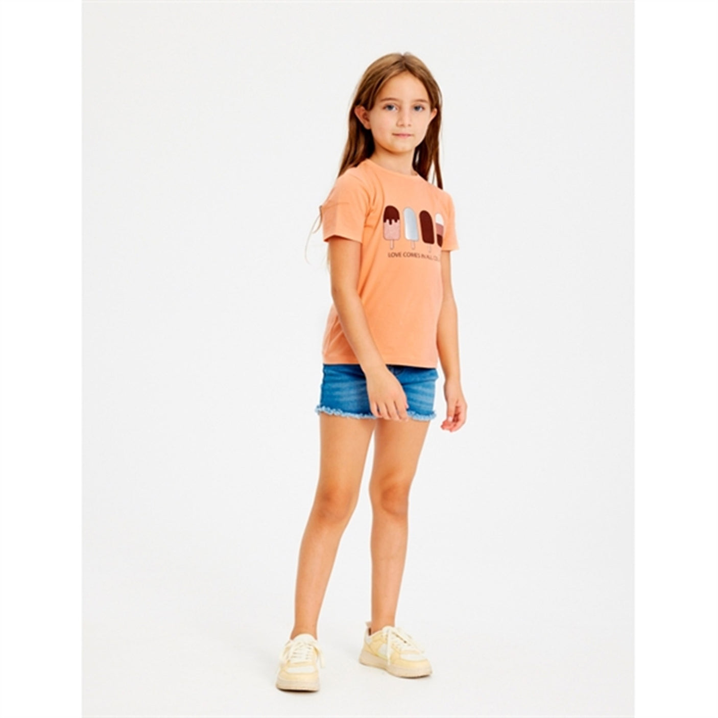 THE NEW Medium Blue Agnes Denim Shorts