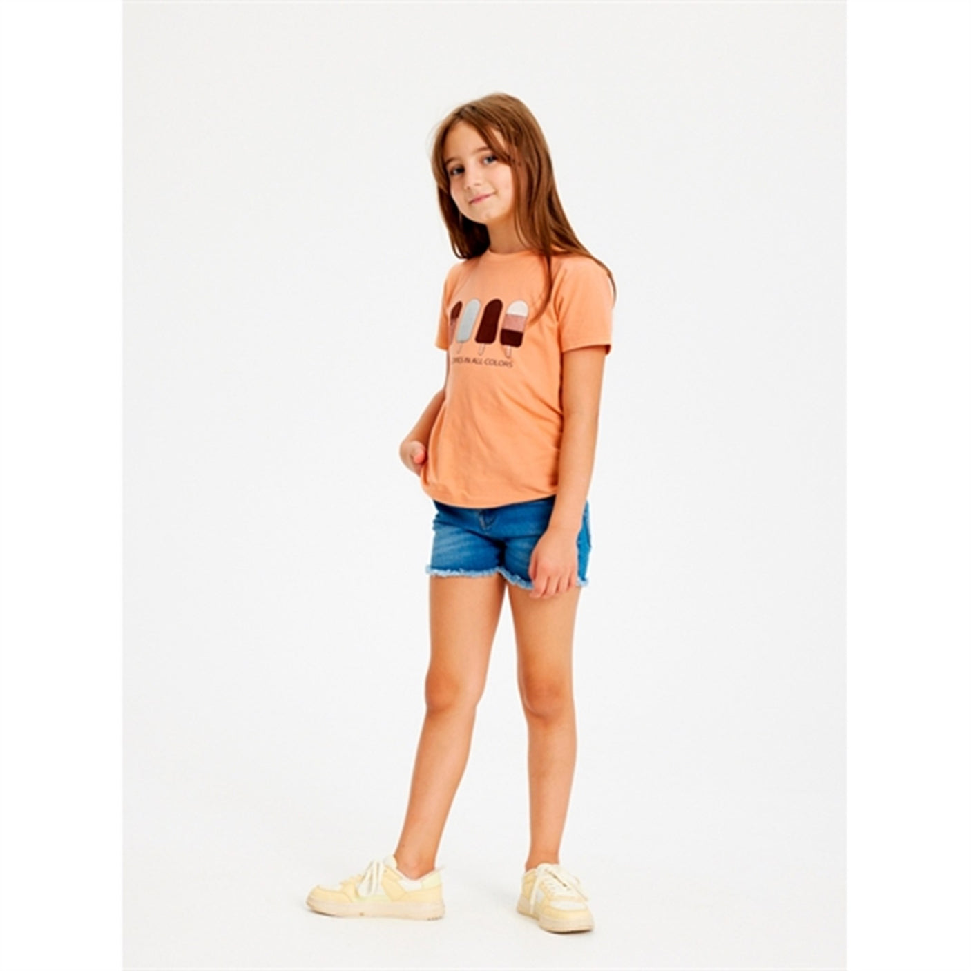 THE NEW Medium Blue Agnes Denim Shorts