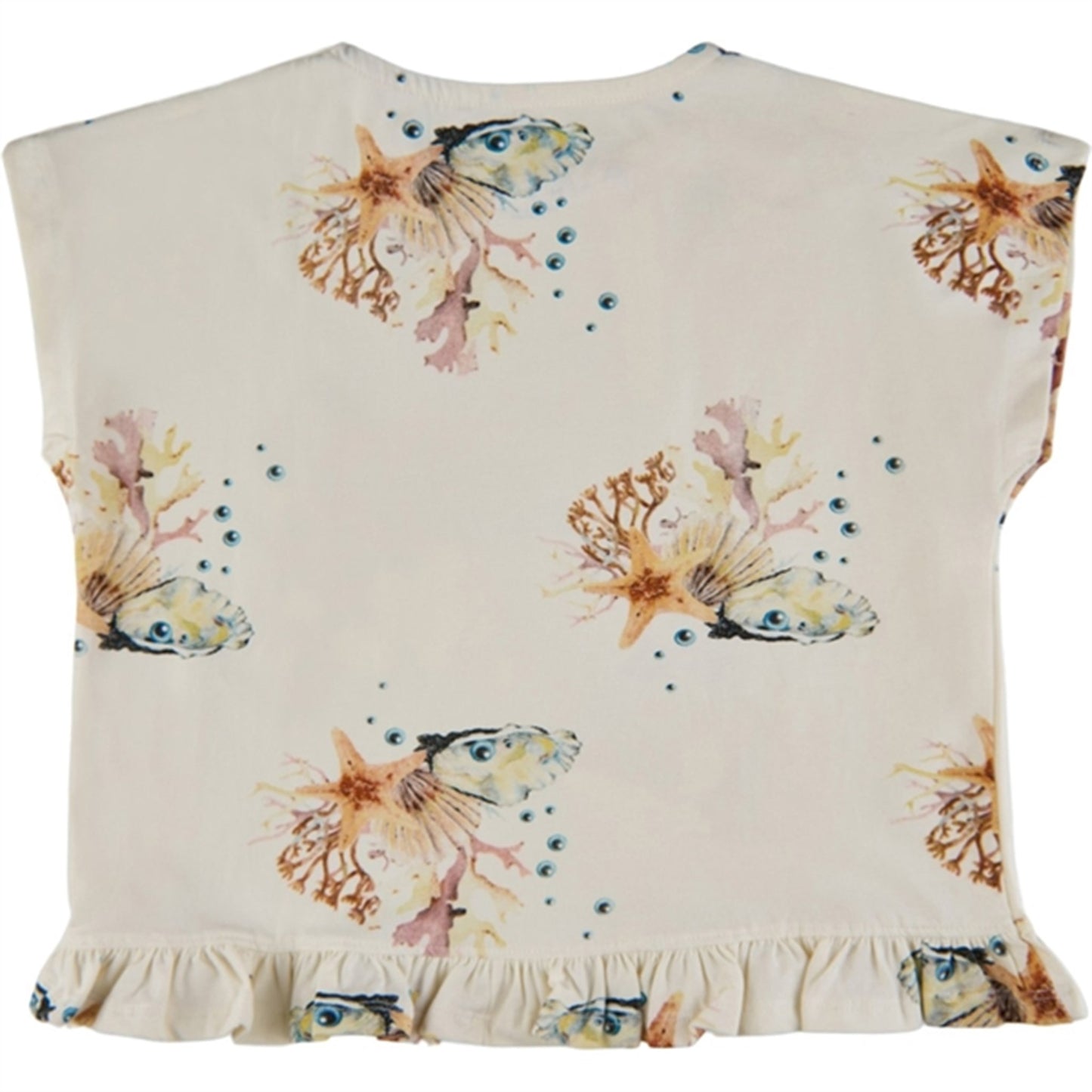 THE NEW White Swan Coral AOP Giselle T-shirt