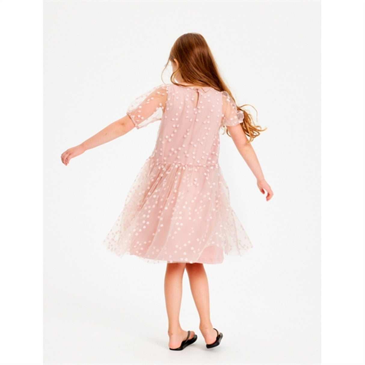 THE NEW Peach Beige Gracelyn Dress