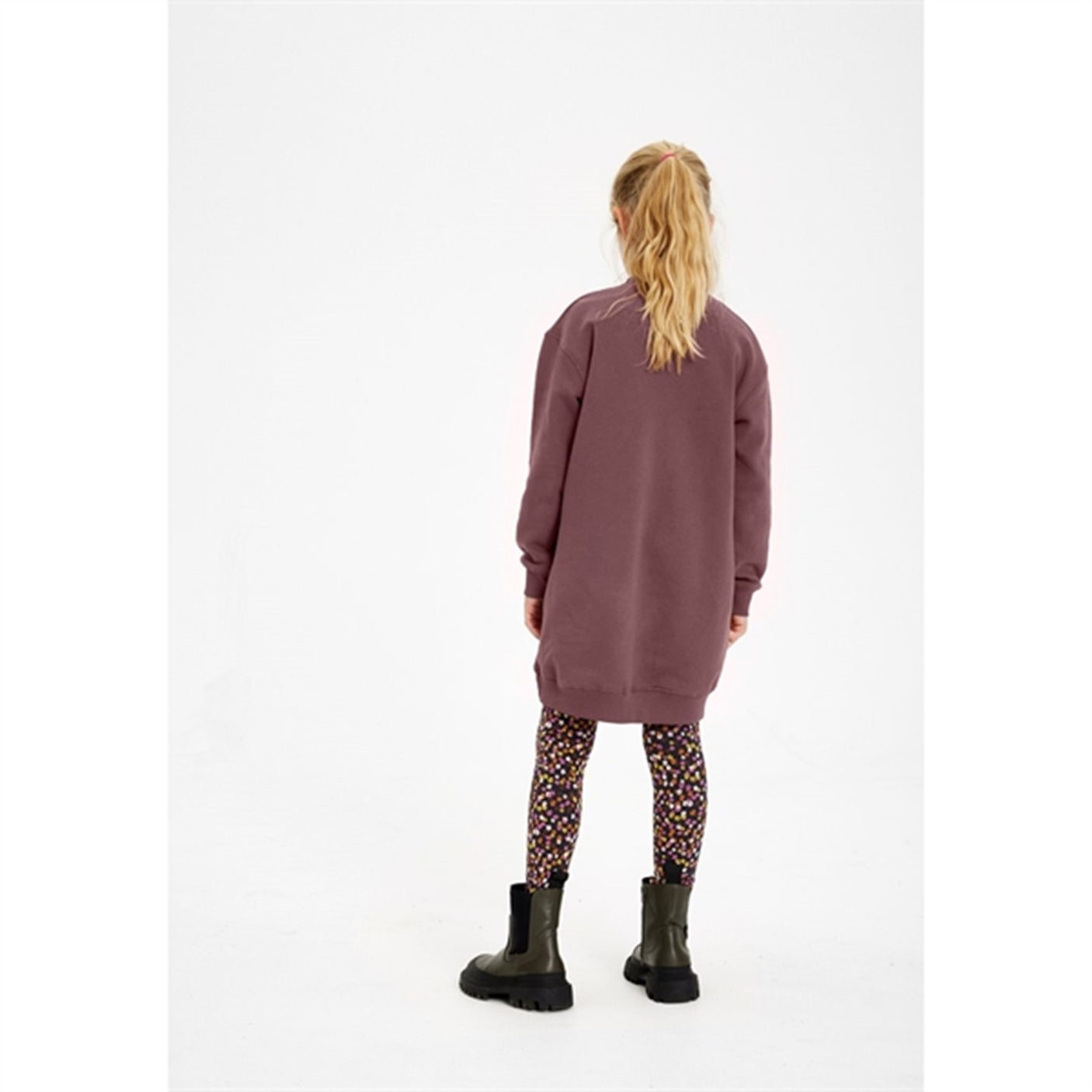 The New Rose Brown Helena Sweat Dress