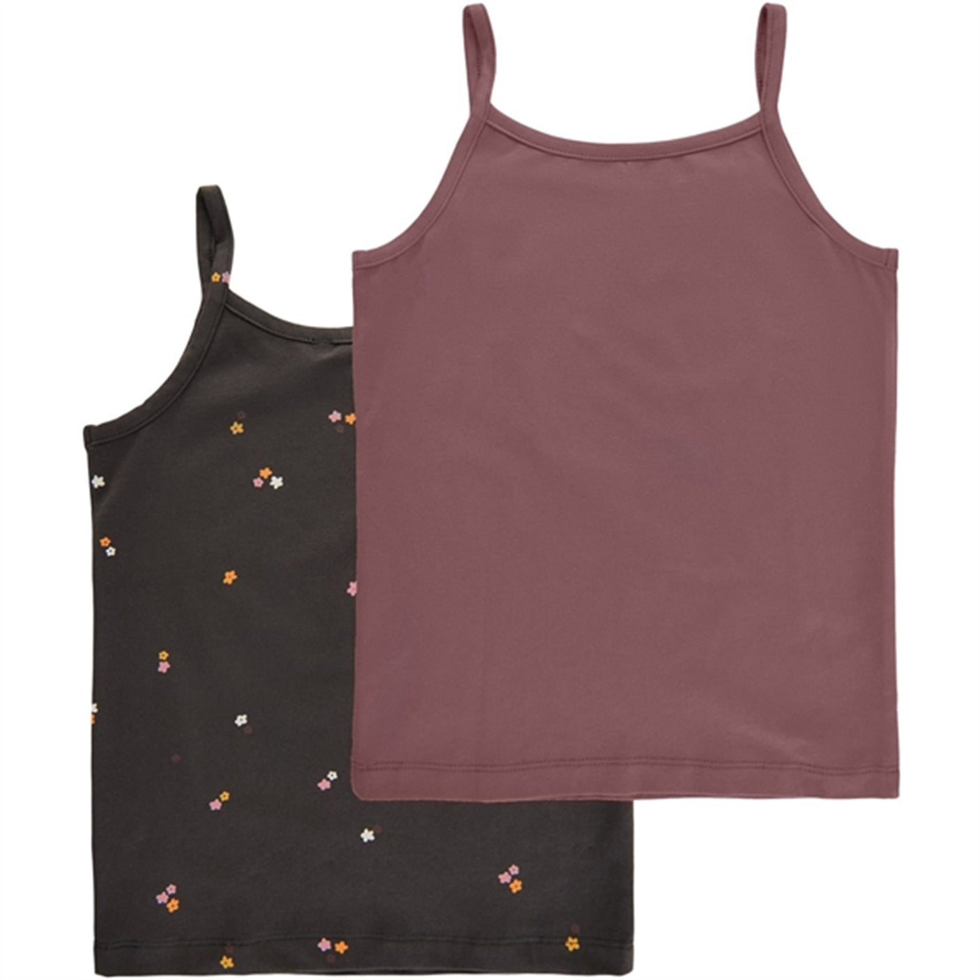 The New Rose Brown Strap Top 2-pack