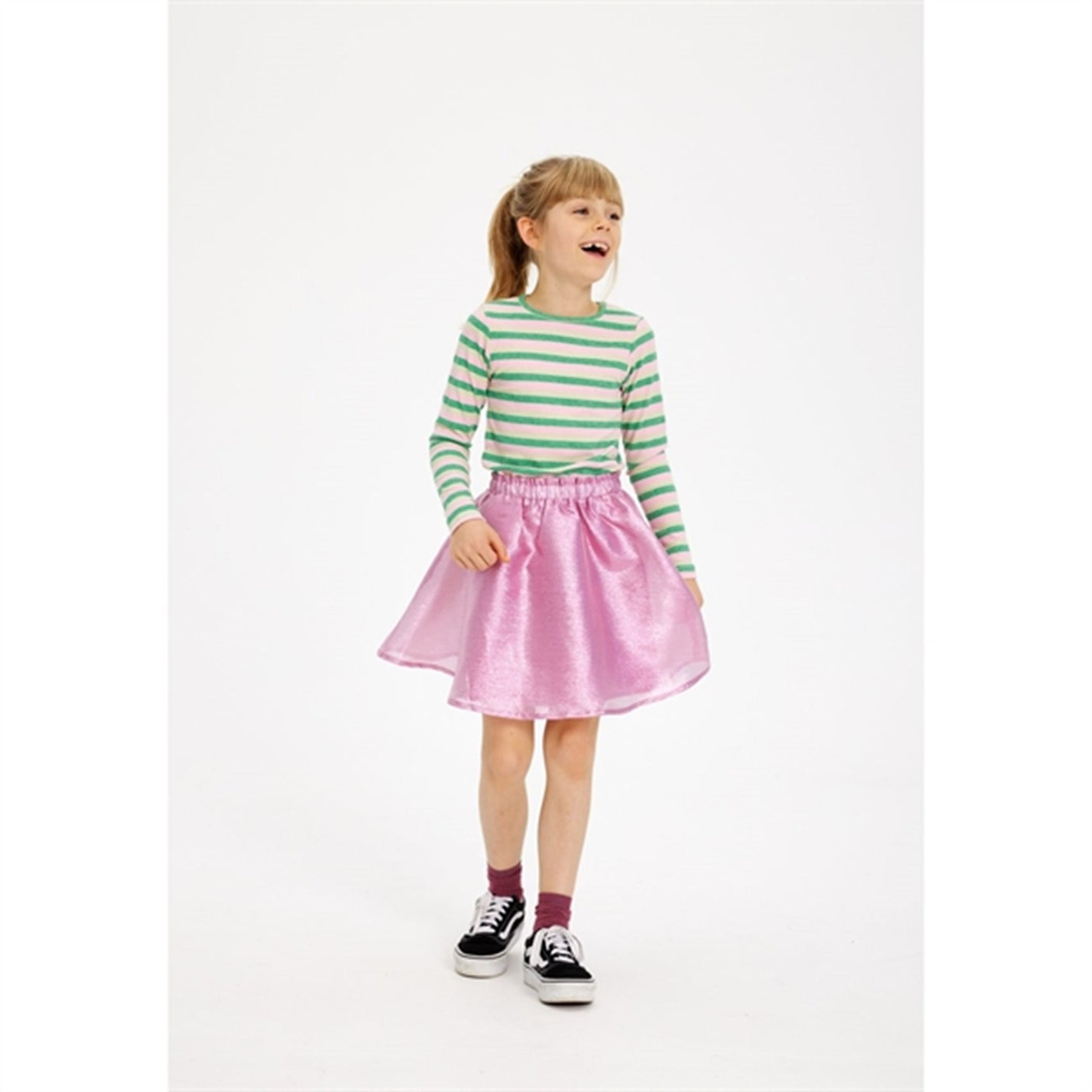 The New Pastel lavender Hailee Rib Blouse