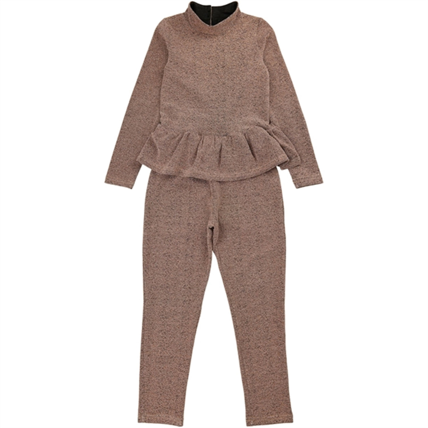 The New Gold Glitter Idalou Jumpsuit