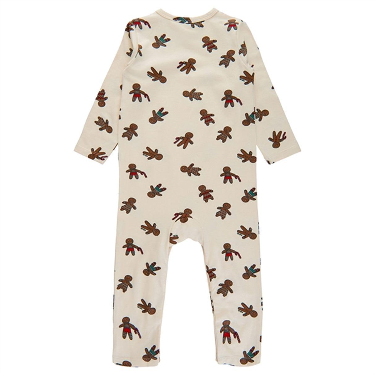 THE NEW Siblings White Swan Ginger Aop Holiday Onesie